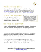 The Chosen Bible Study - Season 1