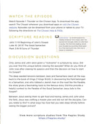 The Chosen Bible Study - Season 2